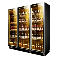SLS-PFGC03 Three-doors Commercial Refrigerated Demisting Beer Cooler