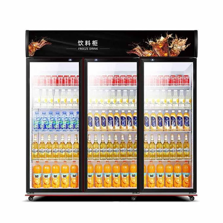 Commercial refrigerated display cabinets