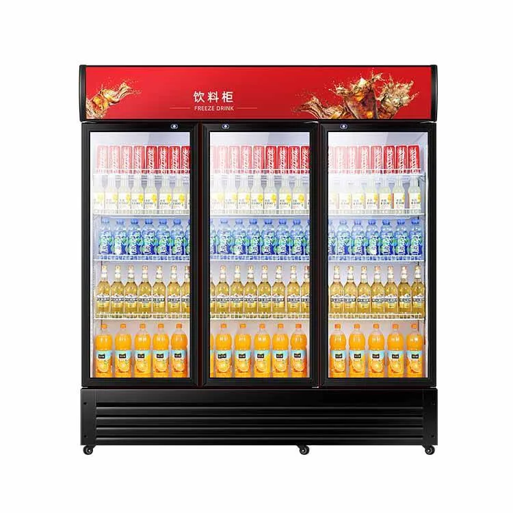 Commercial refrigerated display cabinets