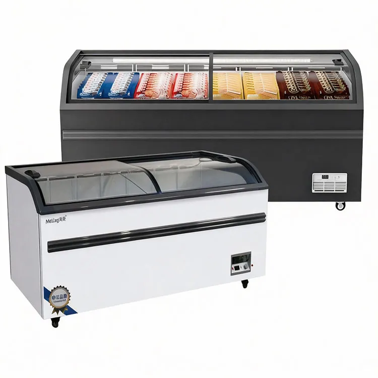 Deep Arc Island Cabinet