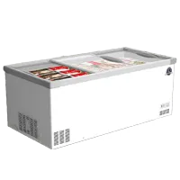 SLS-SD1400 Commercial deep dual temperature island cabinet