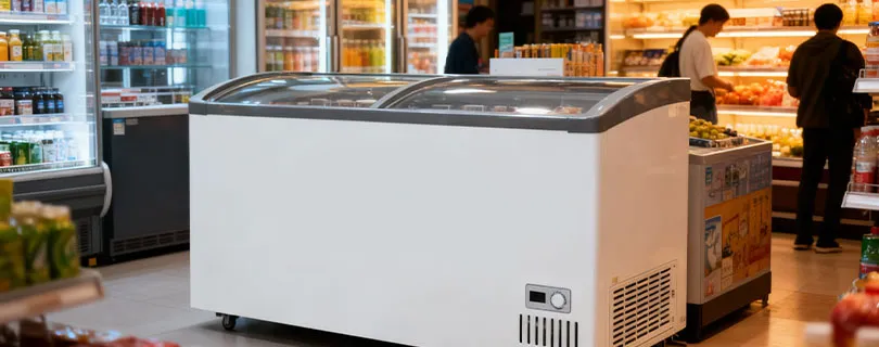 Refrigerated Ice Cream Cabinet