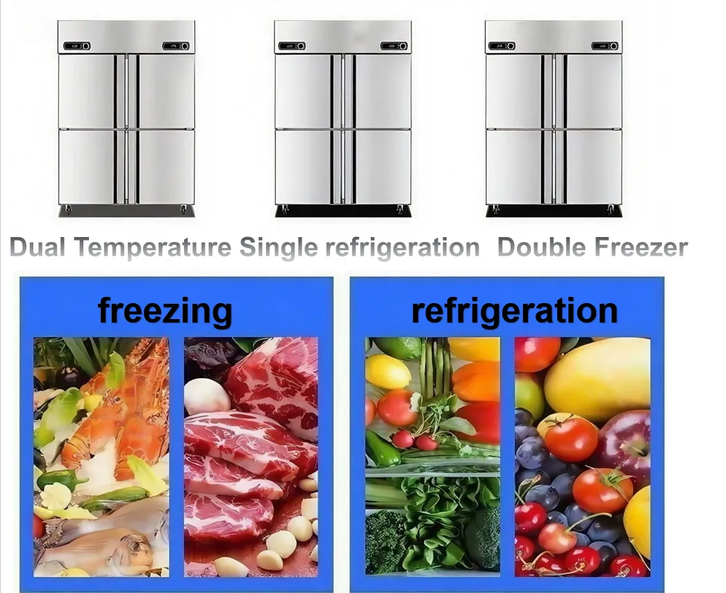 Two-Door Refrigerator