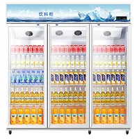 Horizontal beverage cabinet refrigeration equipment