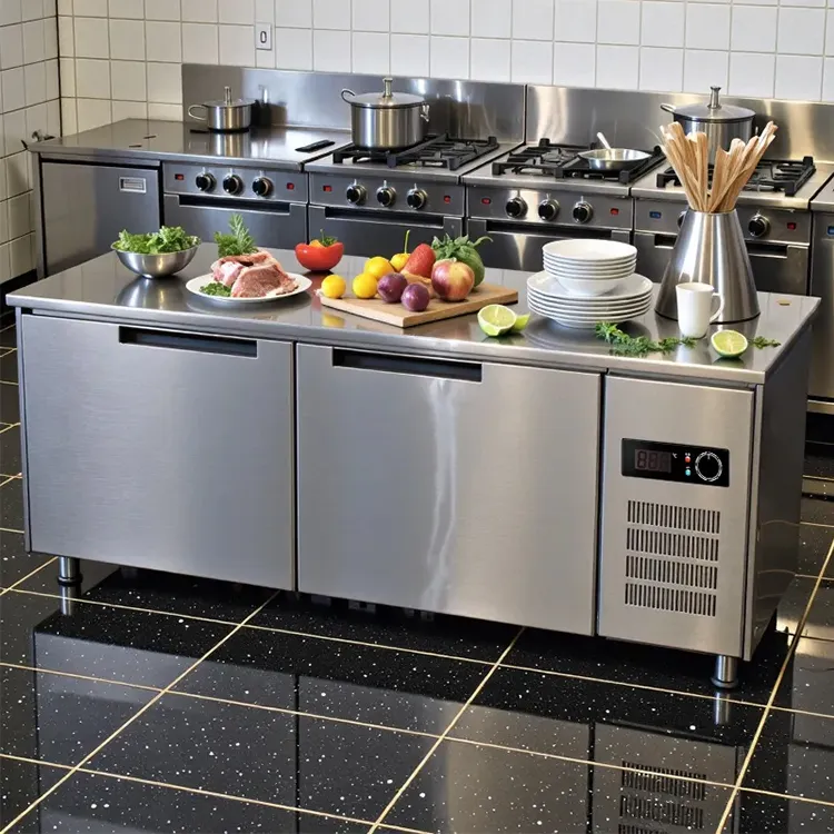 air-cooled refrigerated workbench