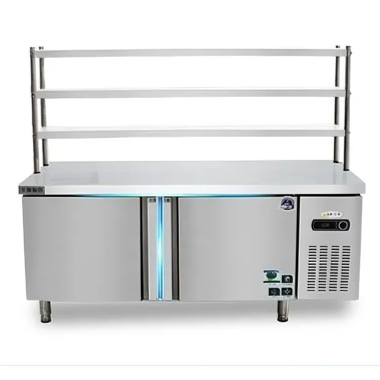 Commercial Dual temperature workbench