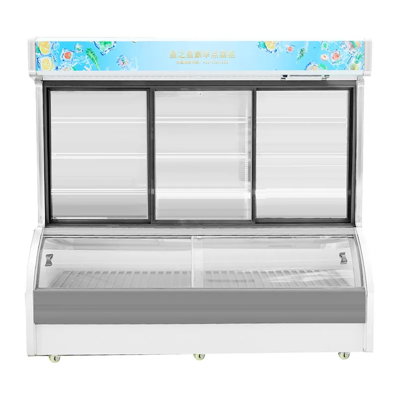 Commercial four-temperature ordering cabinet