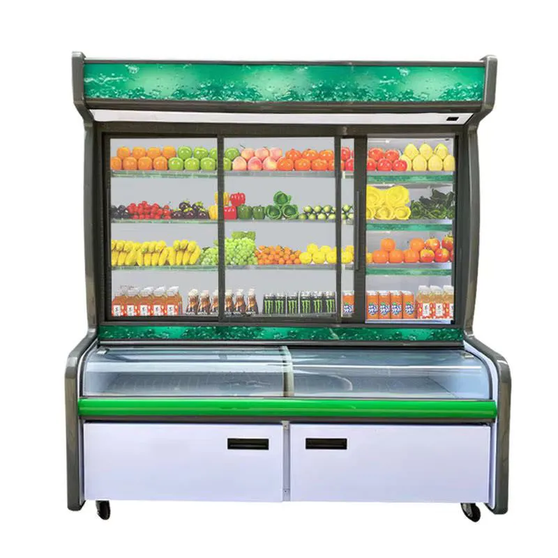 Commercial four-temperature ordering cabinet