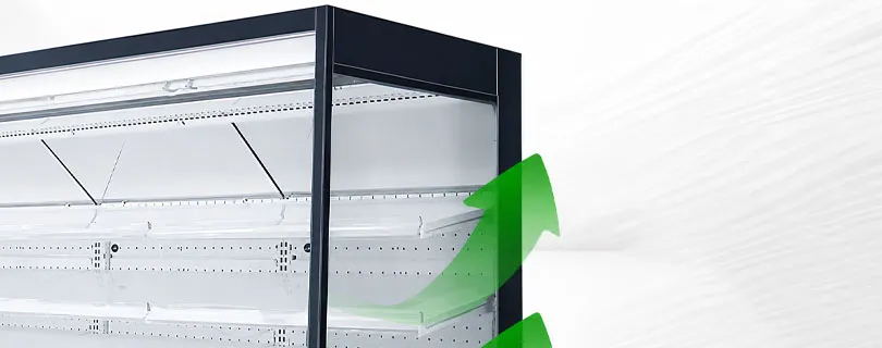 Armários para cortinas de ar